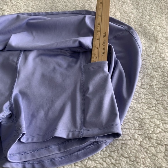 Aéropostale Sport Skort Womens Small Lilac Wide Waistband Ball Pockets Tennis - Picture 5 of 10